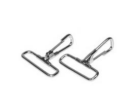Карабин металлический 38 на 2,8 мм цвет никель